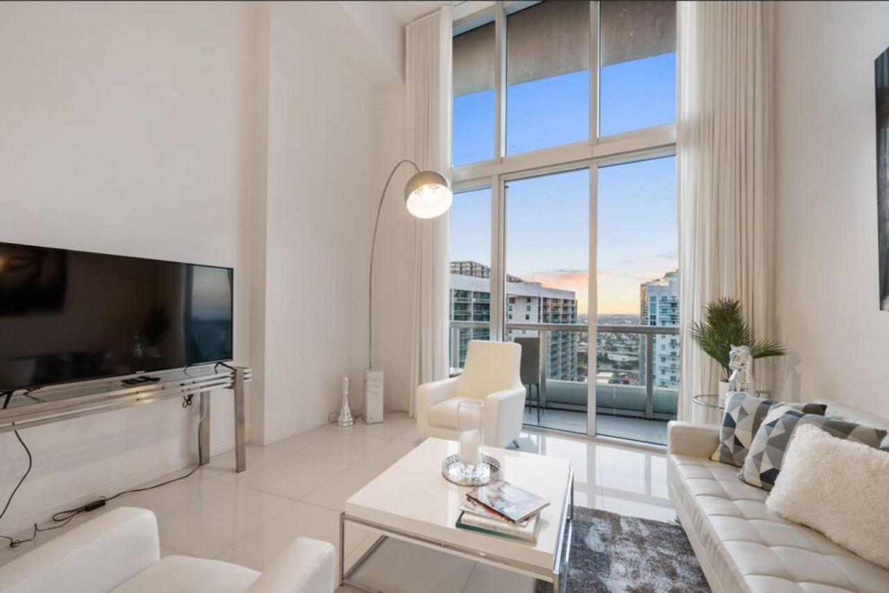 Beautiful One Bedroom Condo 16Ft Ceilings At The W Μαϊάμι Εξωτερικό φωτογραφία