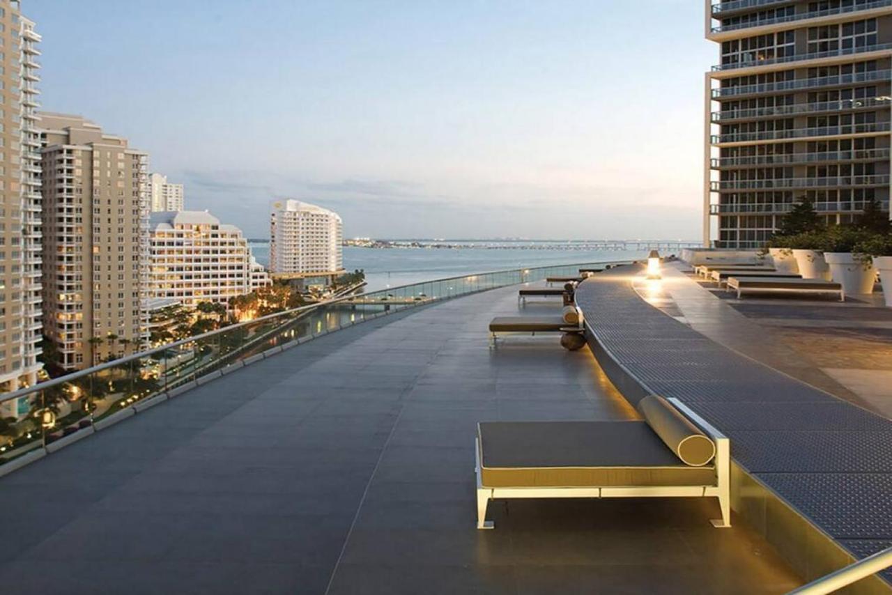 Beautiful One Bedroom Condo 16Ft Ceilings At The W Μαϊάμι Εξωτερικό φωτογραφία